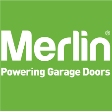 Merlin Powering Garage Doors Logo